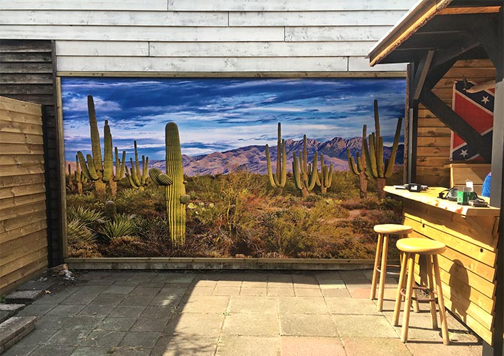 We are the only company in the United States that uses a non-reflective canvas !